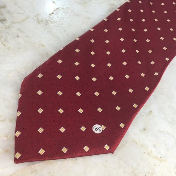 VERSACE CLASSIC SILK TIE - Picture 8 of 14